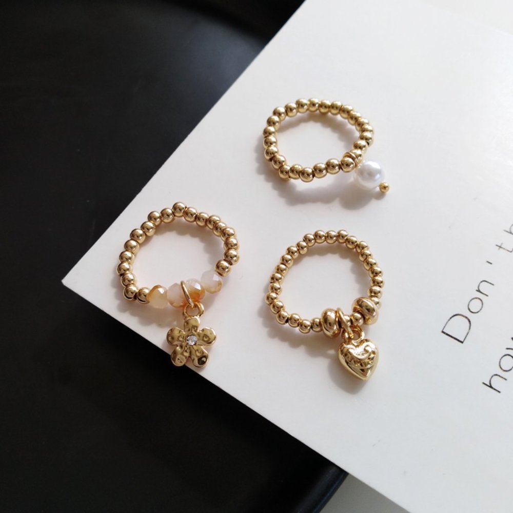 Cute Charm Elastic Rings - Picture 5 of 9